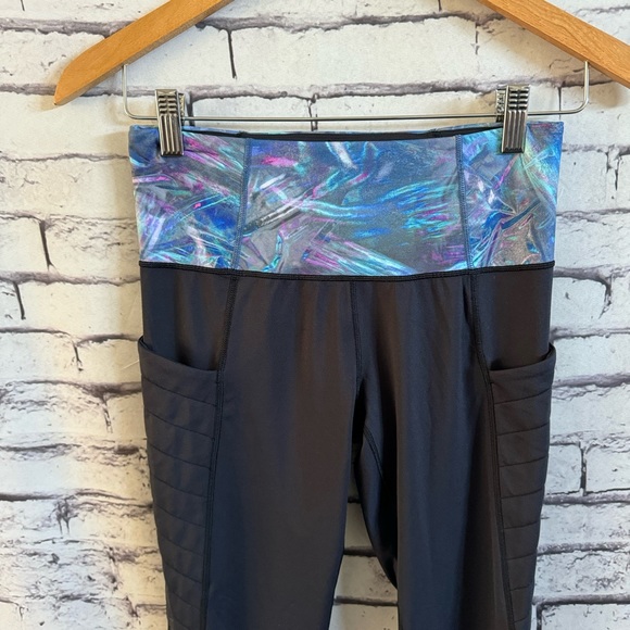 Ivivva By Lululemon Quilted Leggings SZ 14 - Picture 3 of 4